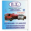 F.T.DESENTUPIDORA E LIMPA FOSSA ATIBAIA  Desentupimento em Atibaia SP