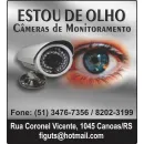 INSTALAÇÃO CÂMERAS DE MONITORAMENTO & SEGURANÇA - ESTOU DE OLHO Equipamentos de Segurança em Canoas RS