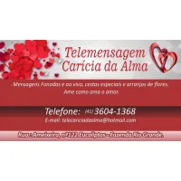 TELEMENSAGEM CARÍCIA DA ALMA