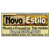 NOVO ESTILO - MÓVEIS E ESQUADRIAS