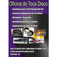 OFICINA DO TOCA DISCO SR-MK2